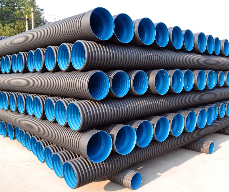 高密度聚乙烯（HDPE)雙壁波紋管具有優(yōu)異的化學(xué)穩(wěn)定性、耐老化及耐環(huán)境應(yīng)力開裂的性能